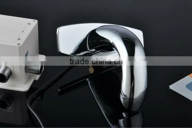 Chromed Health Automatic Infrared Sensor Bathroom Faucets (Cold)