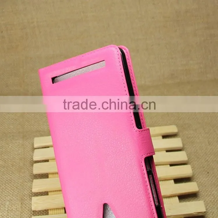 Hot Selling Mobile Phone Leather Case Leather Flip Case For Asus Zenfone 6