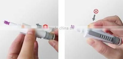 Safety Medical 7-Depth Adjustable Lancing Device with Auto-Ejector