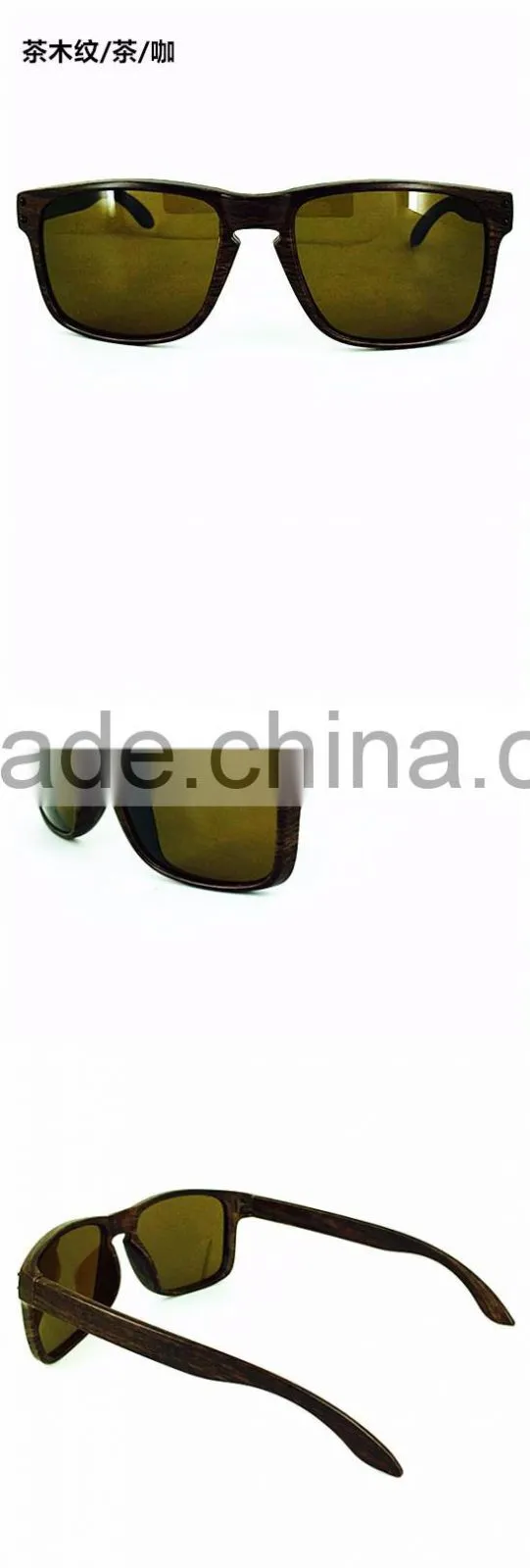 wood sunglasses with polarized lenses