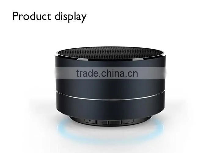 top tech audio speaker box Built in Mic, USB and TF card port mini bluetooth speaker