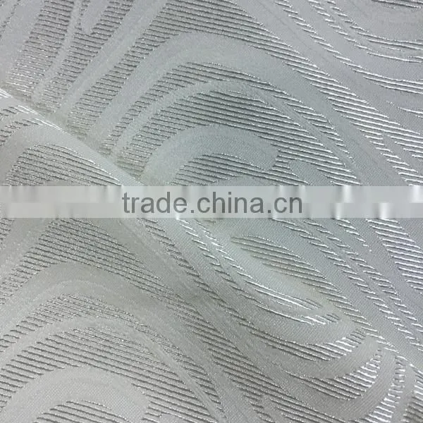 2015 New fashion high quality 100 polyester jacquard fabric