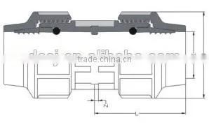 Hot sale Italy type quick joint pp compression coupling