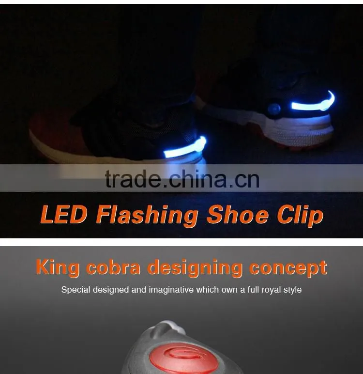 Led shoe clip light led shoe light for shoes