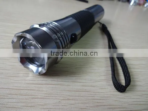 GS-9010A aluminum 1w most powerful rechargeable compass led fleshlight with CE&ROHS