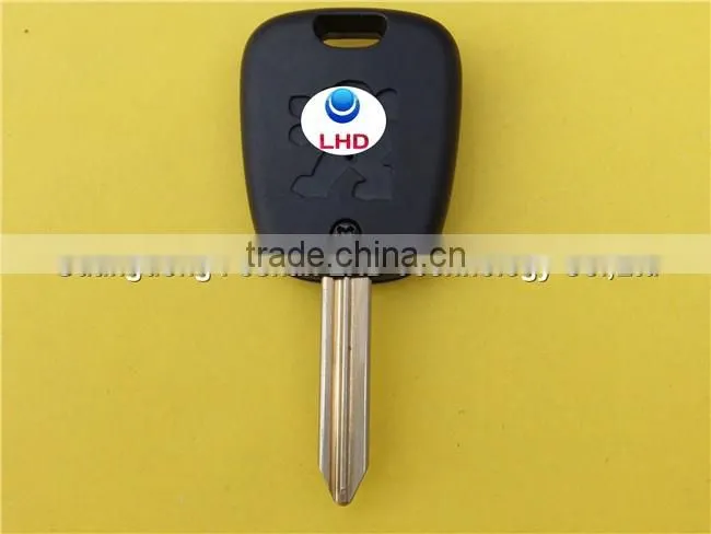 2 Buttons Uncut Remote Key Shell for Peugeot Car key Blank x type blade