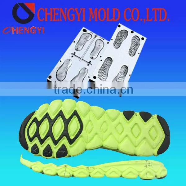 China manufactuer eva injection sole moulding for sport shoe