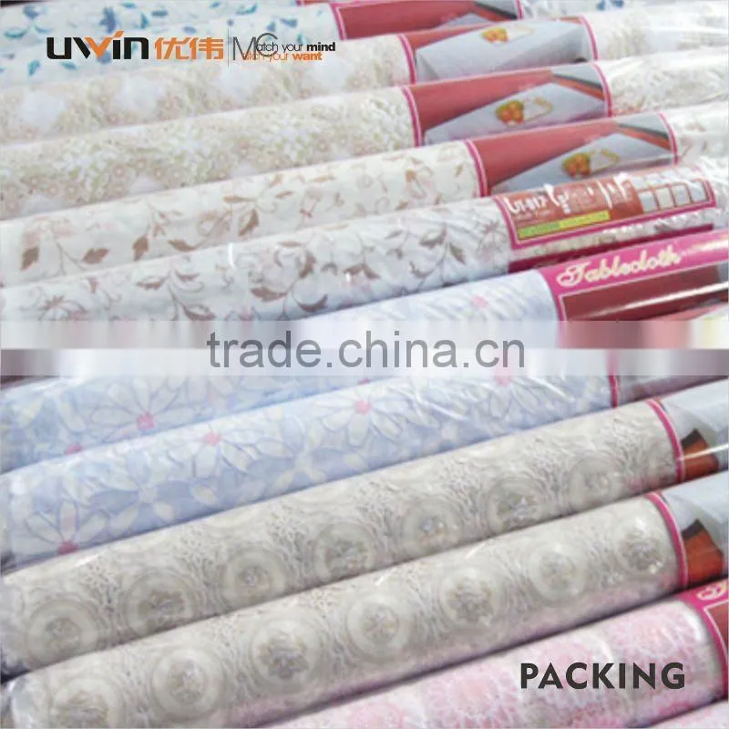 pvc quality plastic vintage table cloth wholesale lace tablecloths