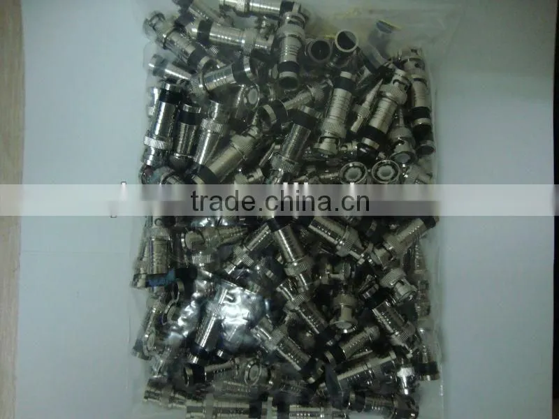 XinQi CCTV Camera BNC Compression Connector Cable