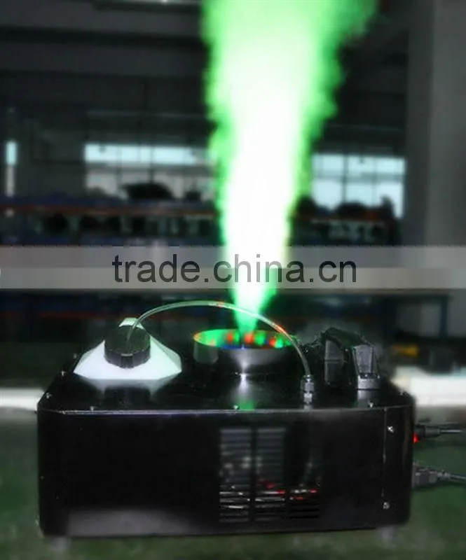 RGB Color DMX LED Vertical Smoke Fog machine 1550W