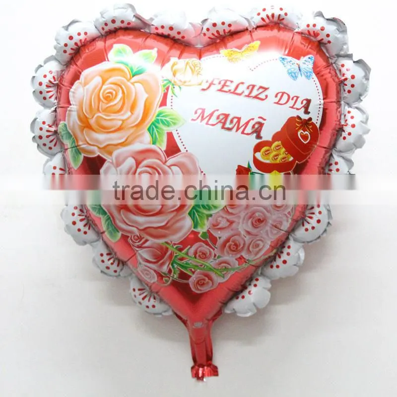 16 inch silver foil helium Letter Balloons
