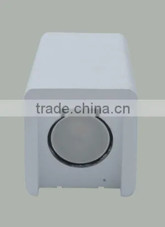 ip65 2*6w up and down outdoor wall bracket light fitting