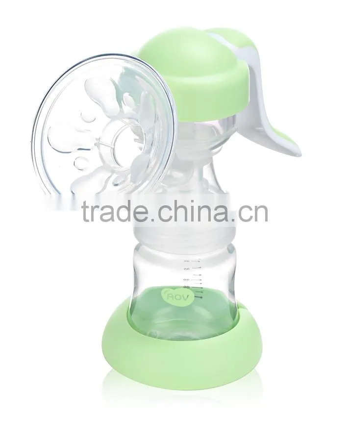 Best baby shower favors gift high quality manual breast pump for first year mom BPA FREE