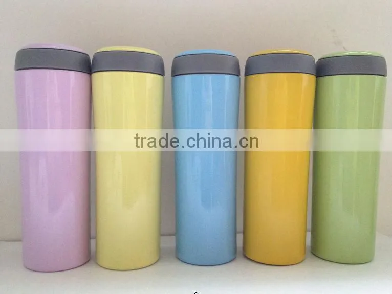 Fashionable type-stainless steel vacuum bullet type flask