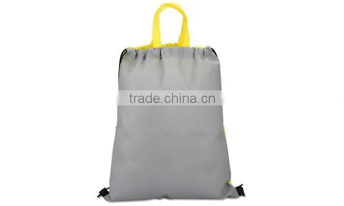 Cheap Printing Drawstring Backpack With Bright Color