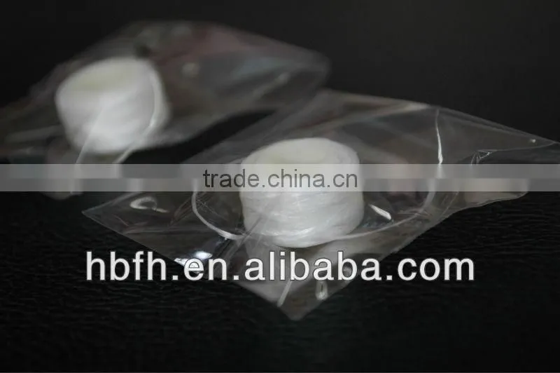 Nylon/Terylen/PTFE/UHMWPE/Expending dental floss yarn with FDA certificate