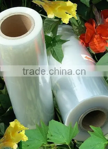 Plastic wrap food grade pvc cling film ,customize logo pvc cling film roll
