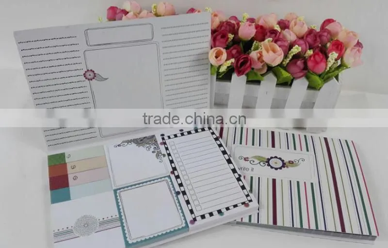 combination sticky note set