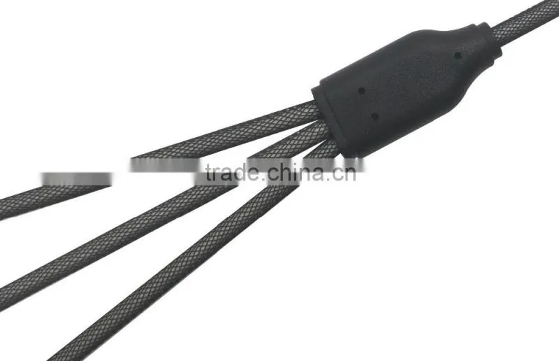 All in one date/charge cable for Sam sung,micro USB,Iphone6 data cable