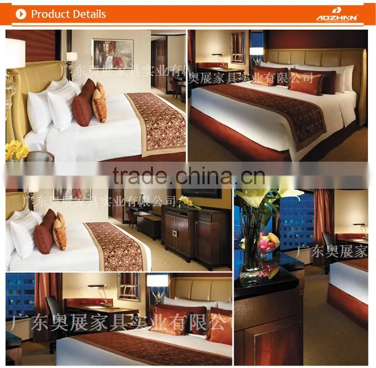 Simple Bedroom set Wooden hotel bedroom set