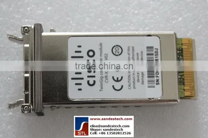 CISCO CVR-X2-SFP V02 X2 10G CVR-X2-SFP= TwinGig converter module CISCO optical transceiver