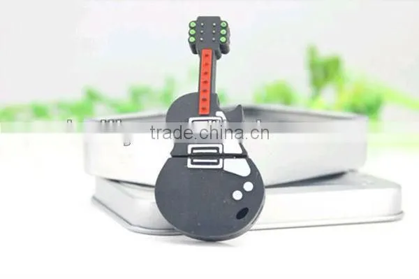 Fashion Guitar Design Silicone USB Cover