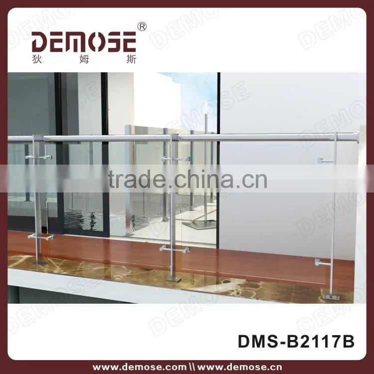 High quality stainless steel handrail support/glass clamp