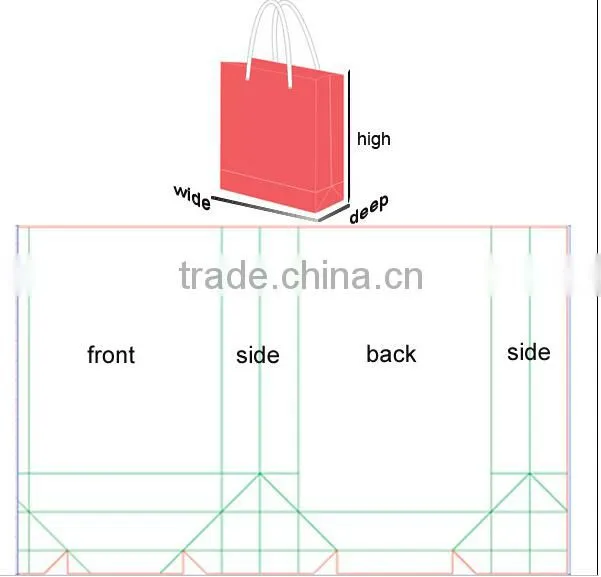 Glossy Shopping Bags laminate shiny bags