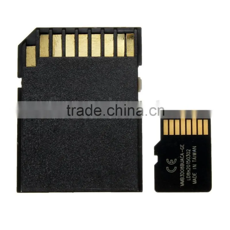 factory good quality 2gb memory card with adaptor in plastic box