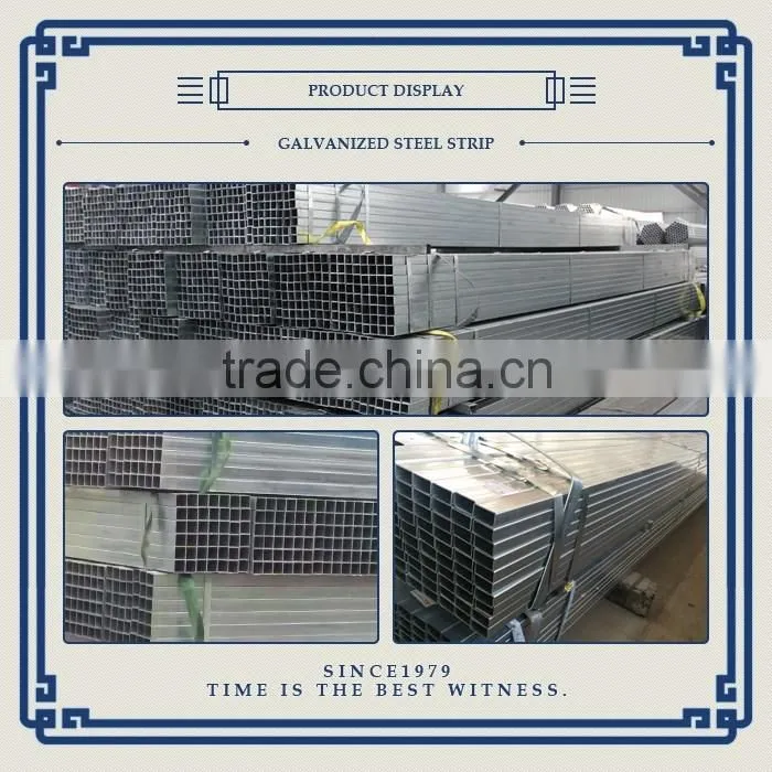 37*37 gi square rectangular pipe