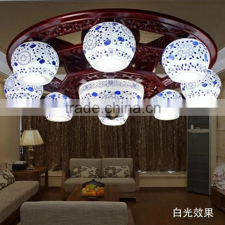CE ETL UL tray ceiling lighting & special promotion lighting & hospital lobby ceramic bamboo ceiling light