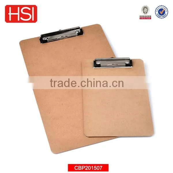 stationery products differnent size wooden clipboard