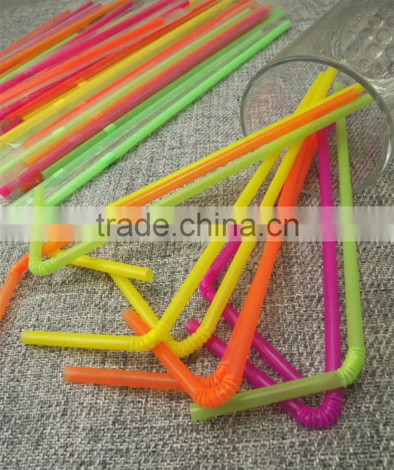Disposable straws with different design paper wrapped drinking straws