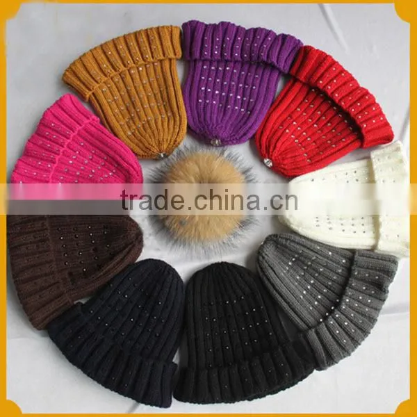 Stylish Hand Made Knitted Ladies Winter Wool Hats