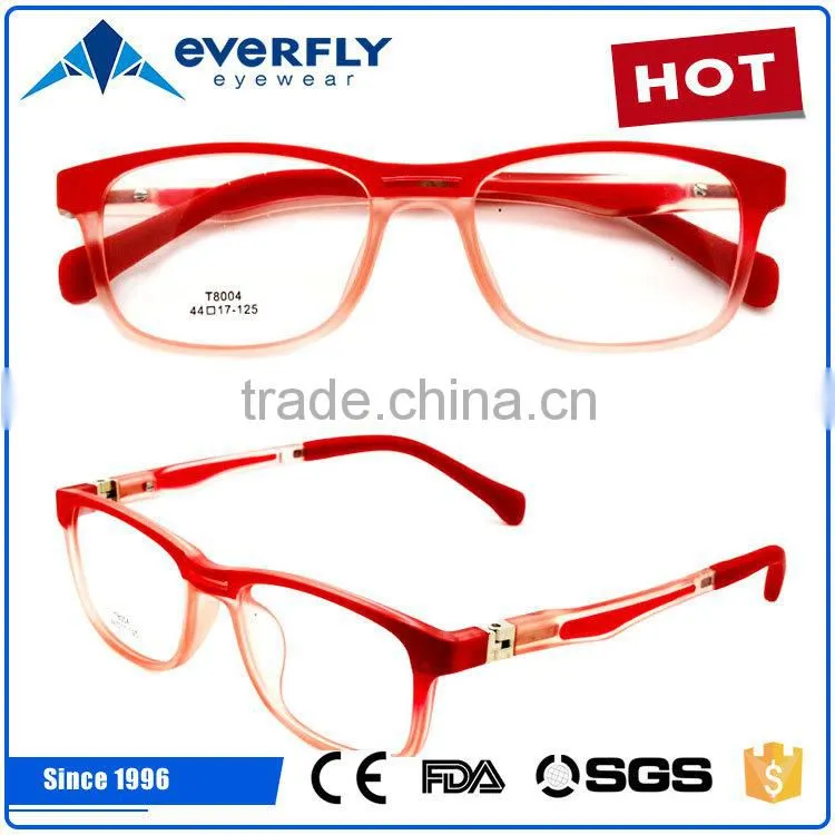 2015 rubber tr90 kids optical eyeglasses frames