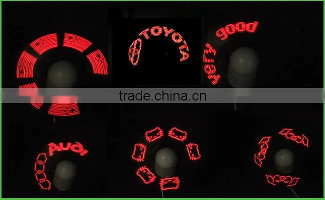 Programmable usb mini fan