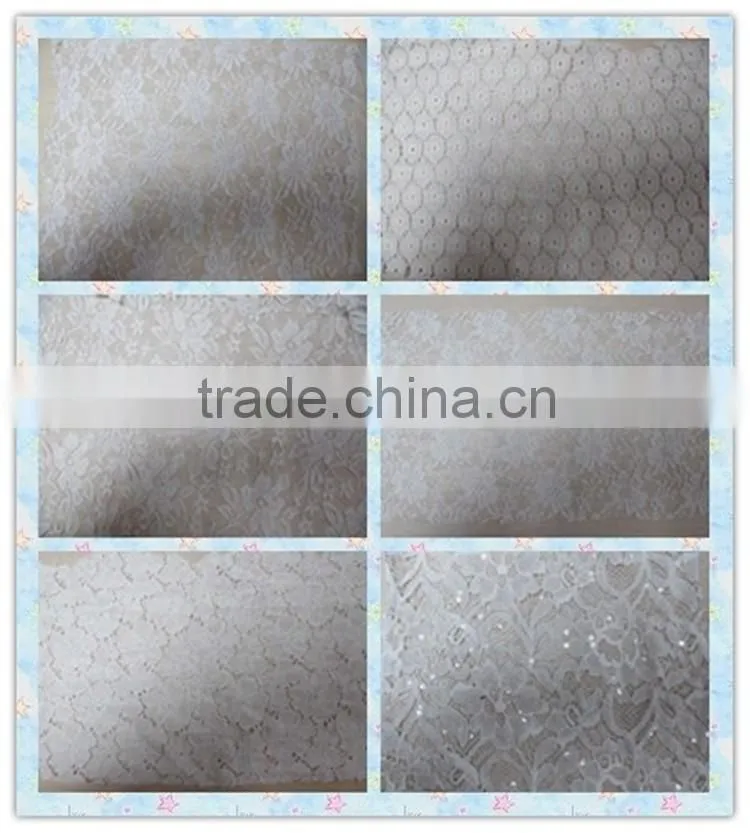 cheap lace fabric for dress ,stocklot lace fabric