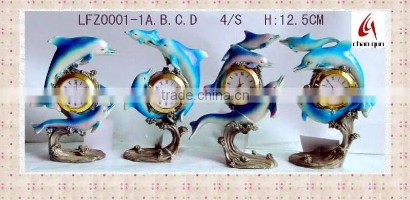 Dolphin Table clock LFZ0001-1