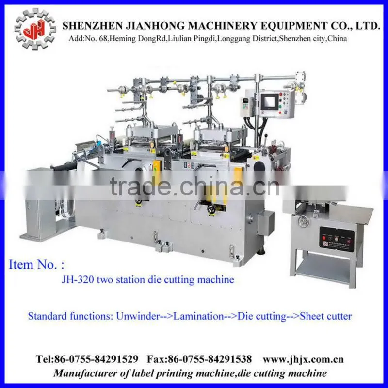 new product full automatic high quality label die cutting machine die board laser cutting machine
