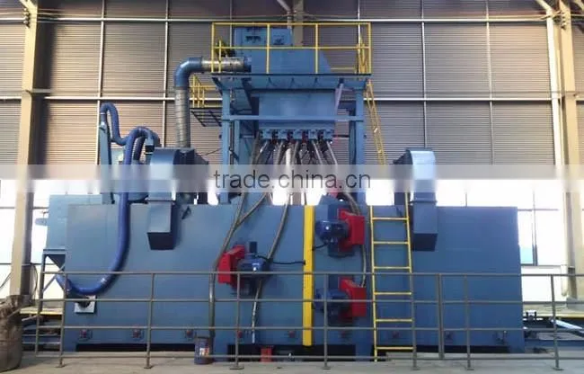 Roller conveyor H Beam Shot Blast cleaning Machines