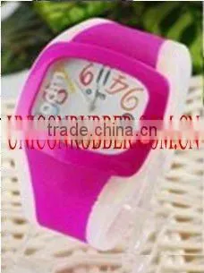 new design silicone watch for promotion gift