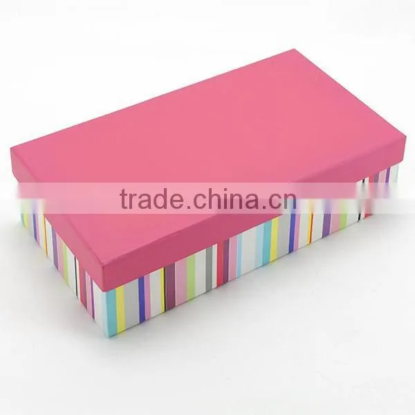 Wholesale Fancy Custom Printing paper gift Box with lid
