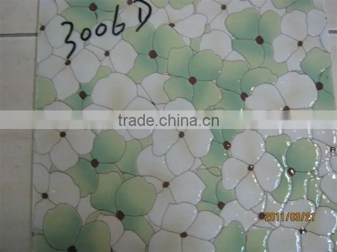 Hot design!!!300x300 crystal swimming pool ceramic tiles for sale