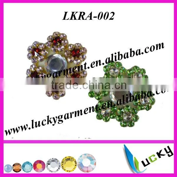 Hot Selling New Design Rhinestone applique for wedding dress brooch