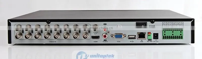 High Definition 16CH 1080P TVI DVR For 2.0MP TVI Camera Remote Mobile P2P View
