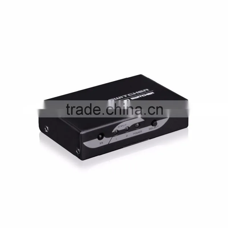 video matrix switcher 2.0 2 port HDMI Switch 2x1 hdmi switch support 4kx2k 1080p 3D for hot video player