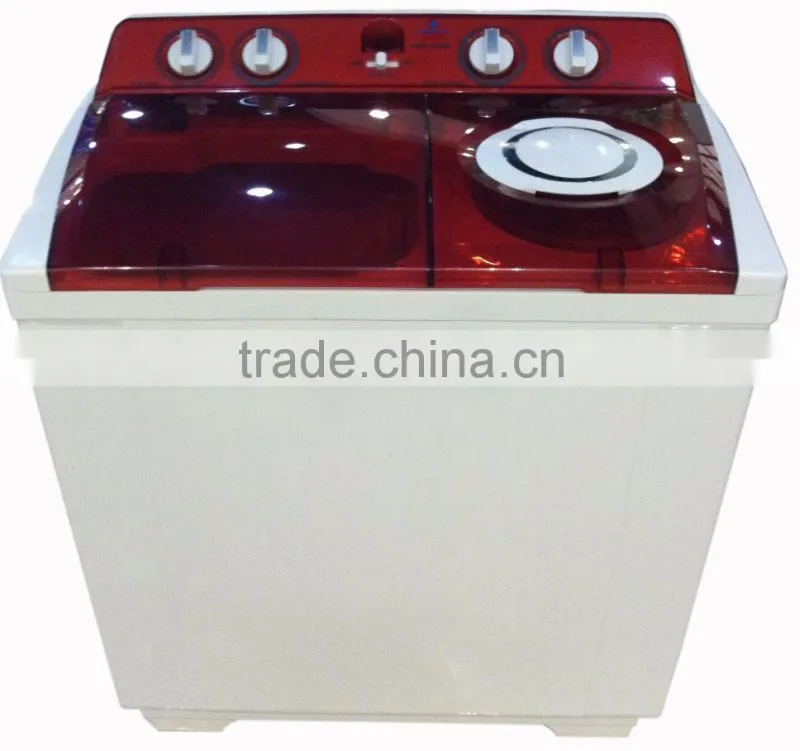 Semi-auto washing machine,twin tub plastic washing machine