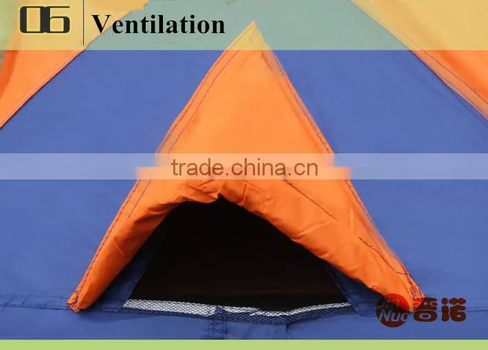 2 Person Outdoor Camping Tent with Automatic Umbrella Standing