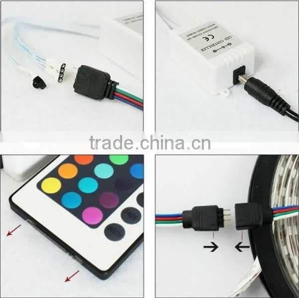 Christmas decorate of high brightness Waterproof IP67 RGB led flexible strip light