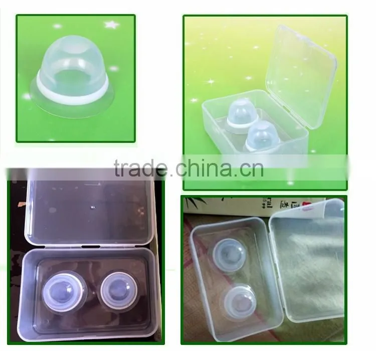 Imported High Medical Grade Silicone Nipple Correction Cups Breast Enlarger Nipple Corrector for Inverted or Flat Nipples